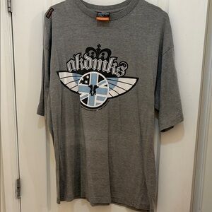Akademiks Gray Winged Graphic Tee